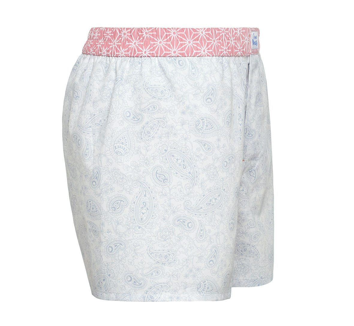 Like a King - blue paisley Boxer Short - True Boxers