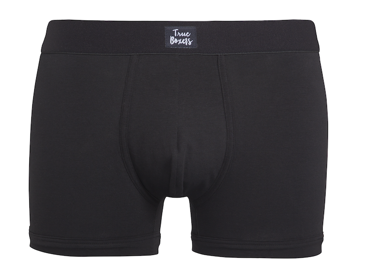 Statement - black brief - True Boxers