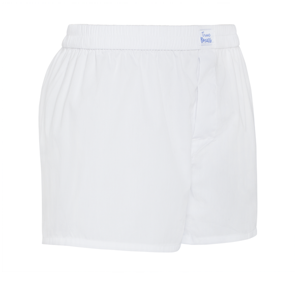 Roberto Blanco - plain white Boxer Short - True Boxers