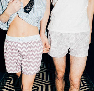 Faithful - lilac paisley Boxer Short - True Boxers